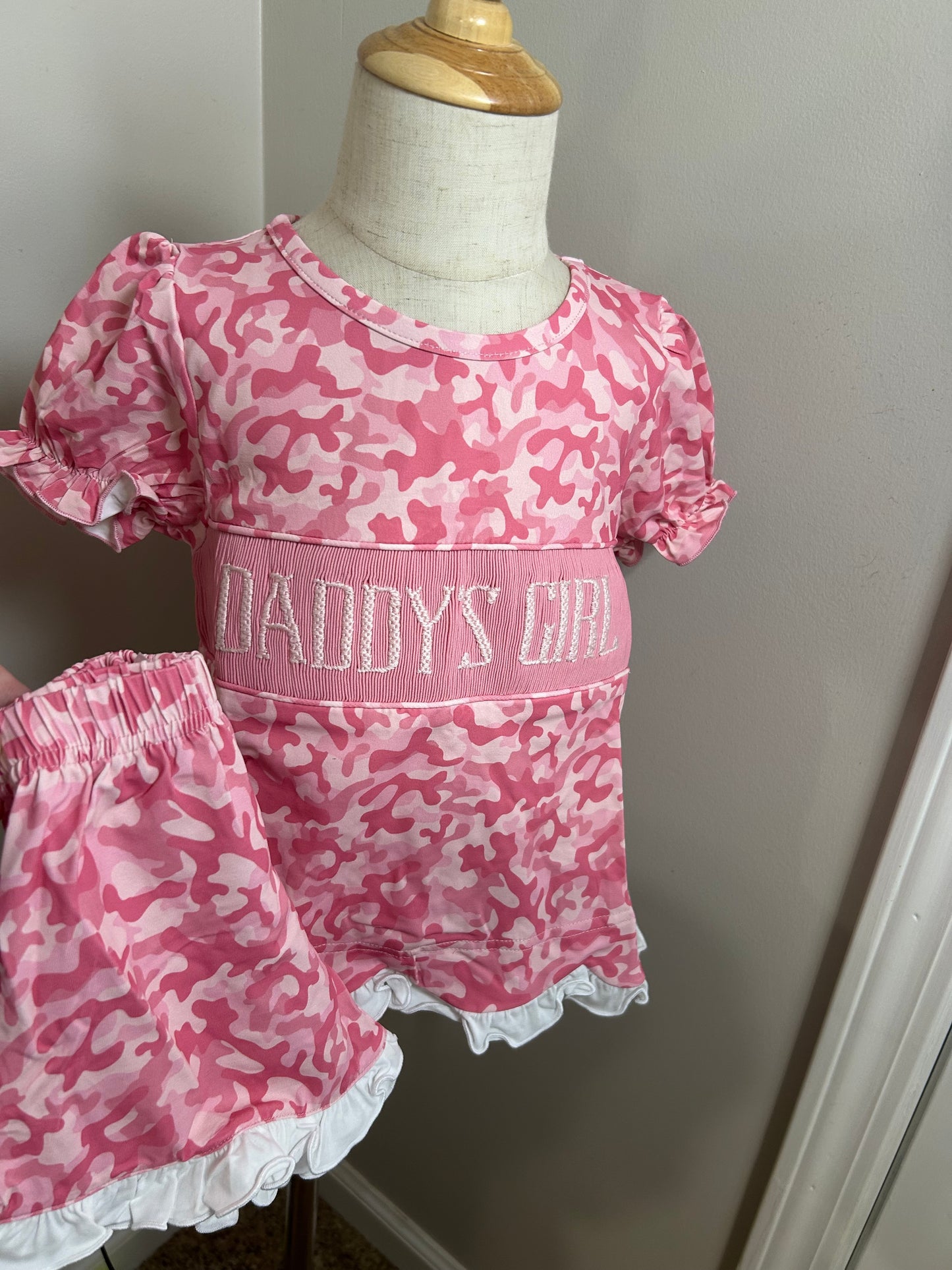 Daddy’s Girl Shorts Set