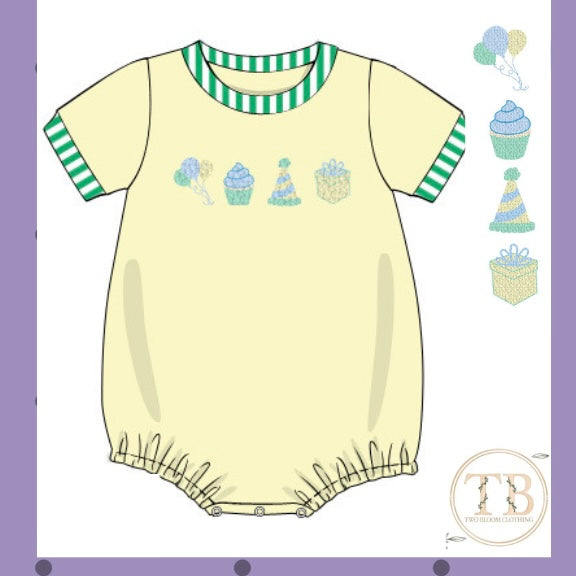 Birthday French Knot Bubble