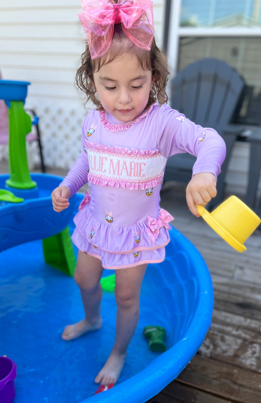 Girl Character Swim
