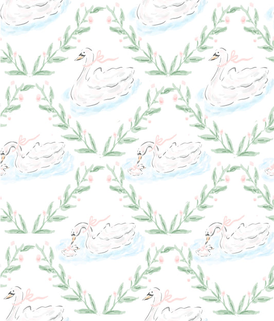 Girls Swan Dress