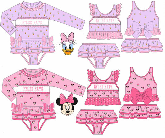 Girl Character Swim
