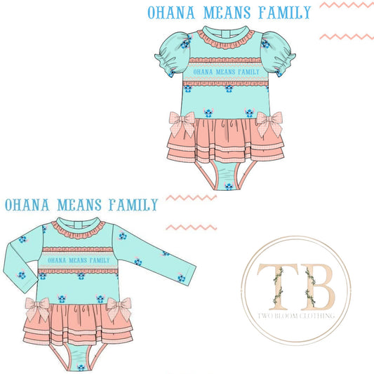 Girls Ohana Means Family
