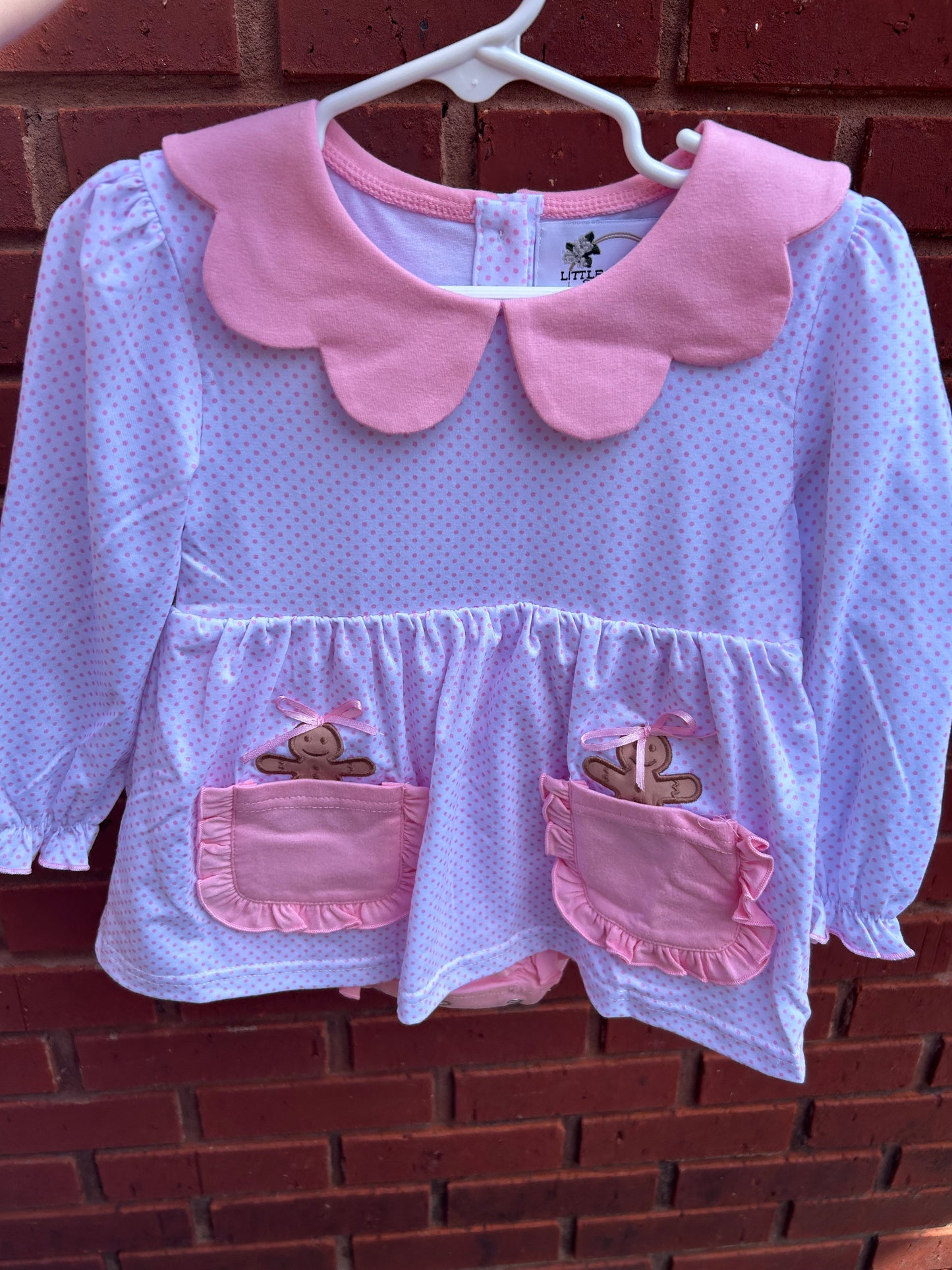 Gingerbread Skirted Bubble