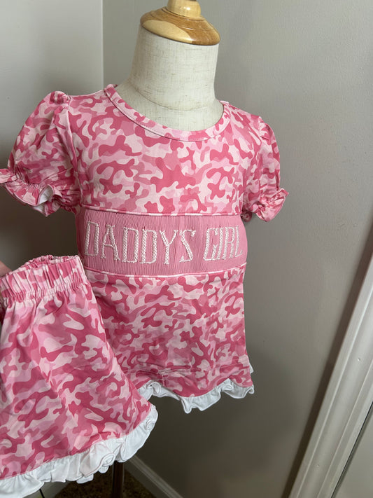 Daddy’s Girl Shorts Set