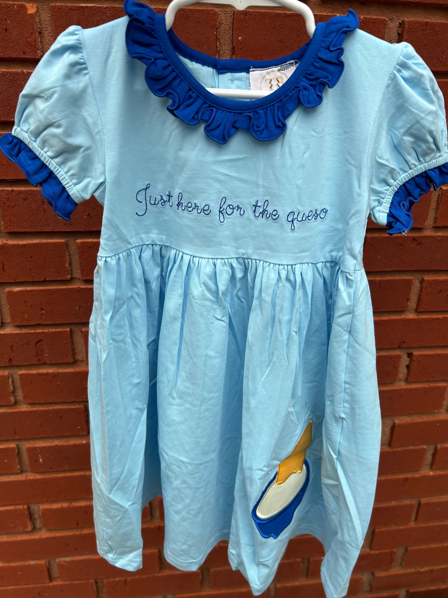 Just here for the queso dress