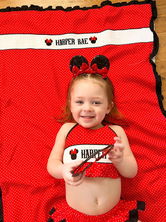 Girls Character Smock Towel