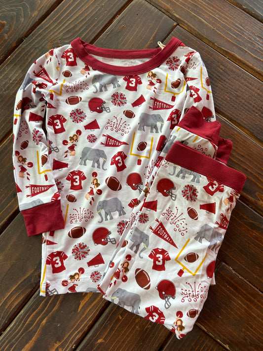 Crimson Two Piece Set