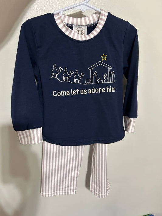 Nativity Boys Pants Set