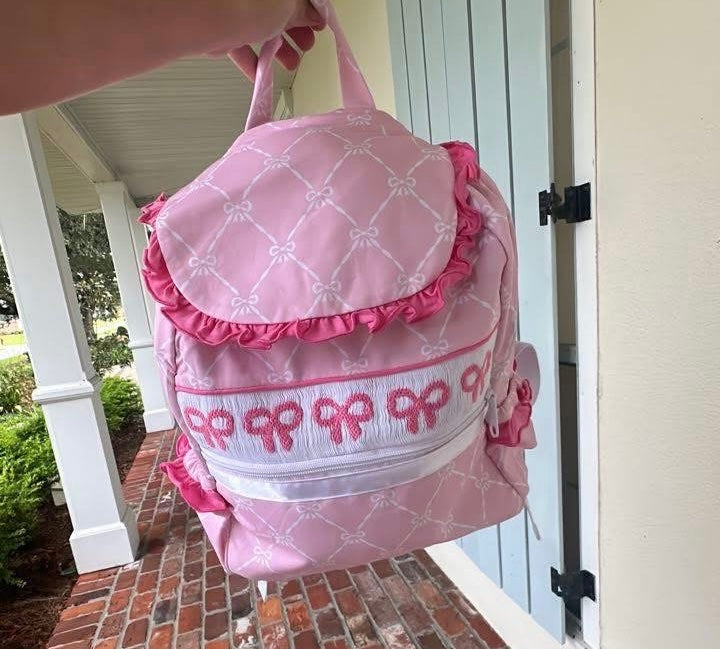 Hand Smocked Backpack