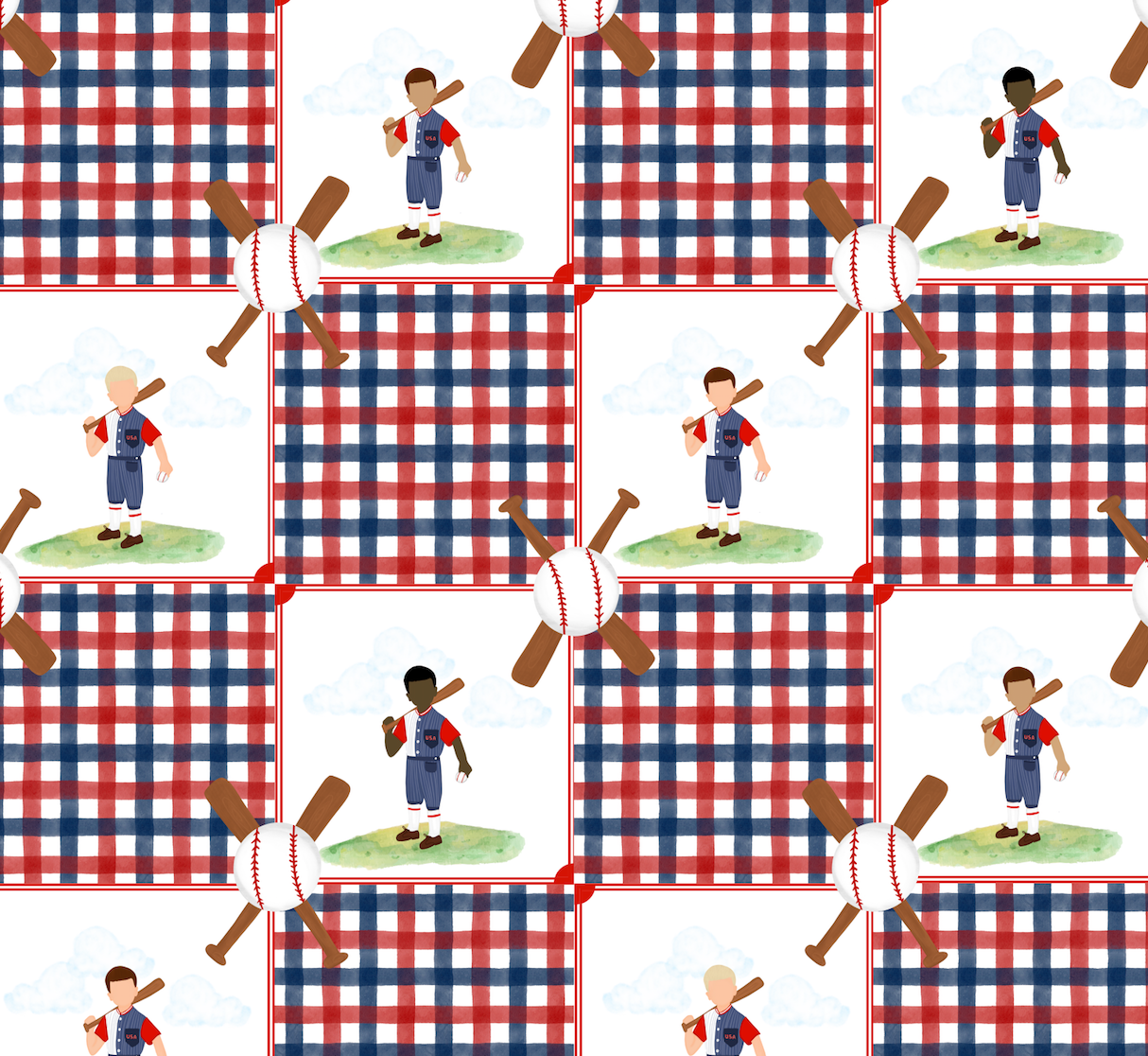 Baseball Two Piece Set